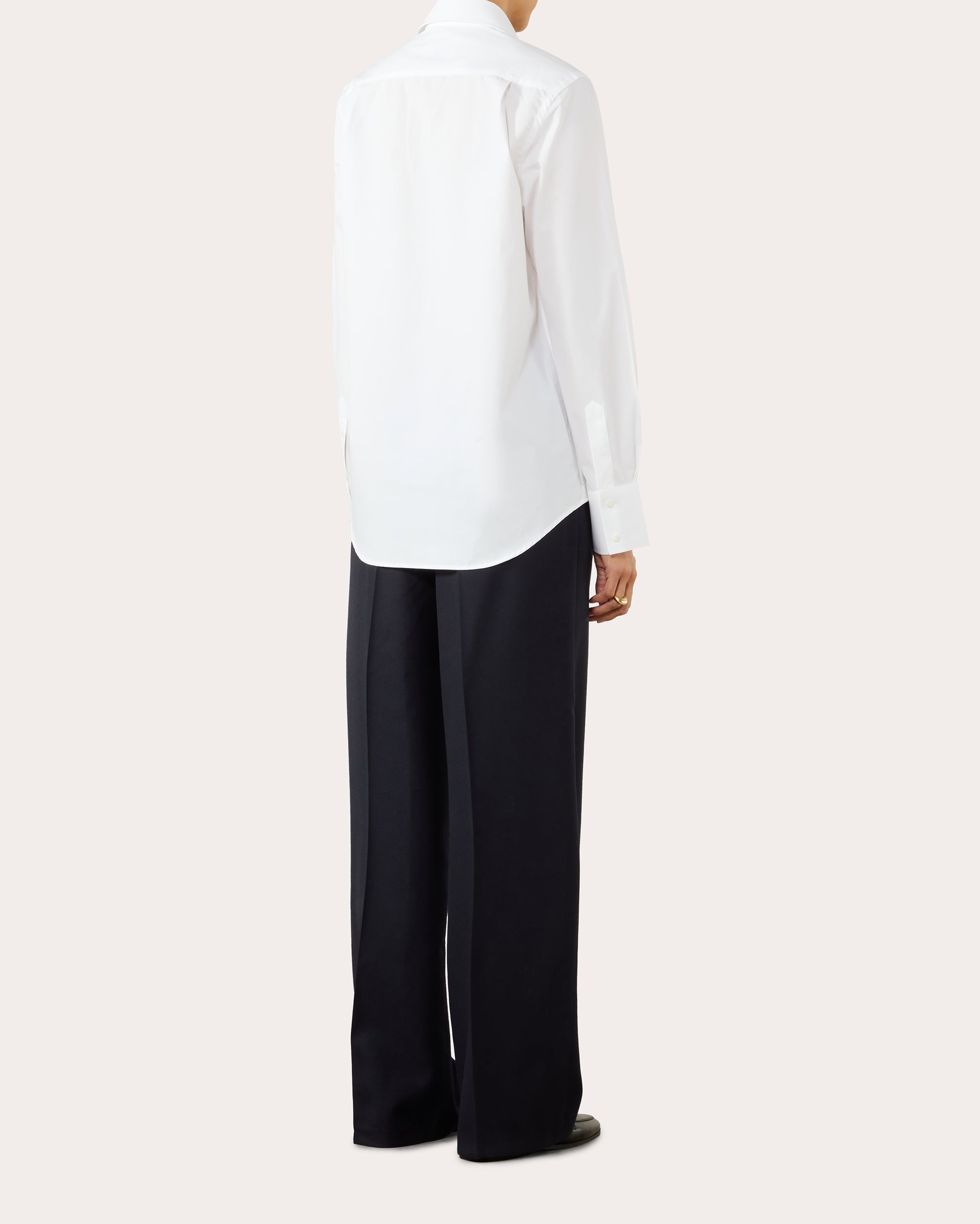 The Dress Organic Poplin Pintuck Shirt