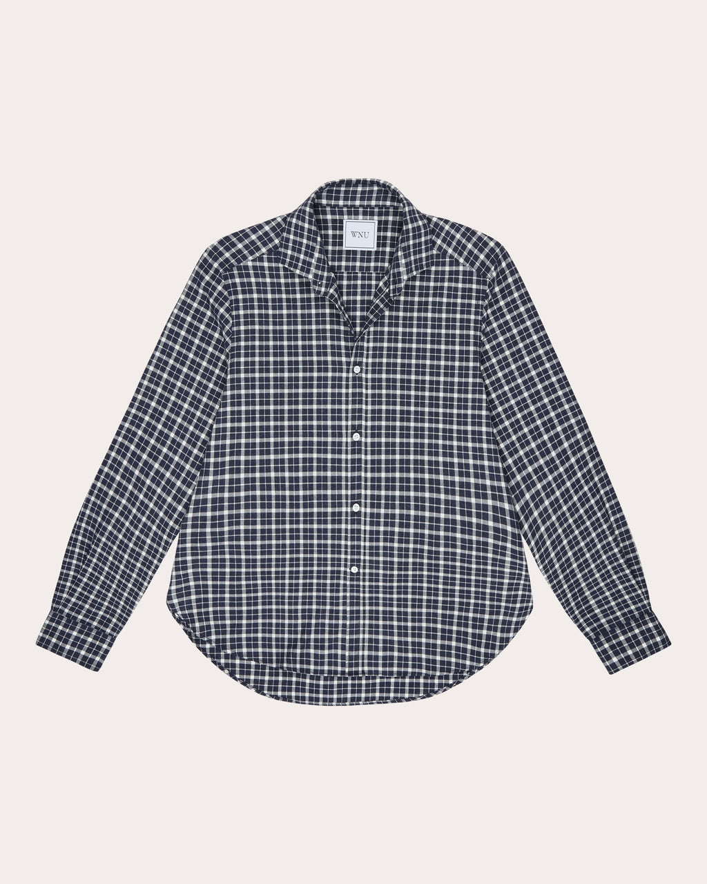 The Classic Brushed Plaid Cotton Shirt