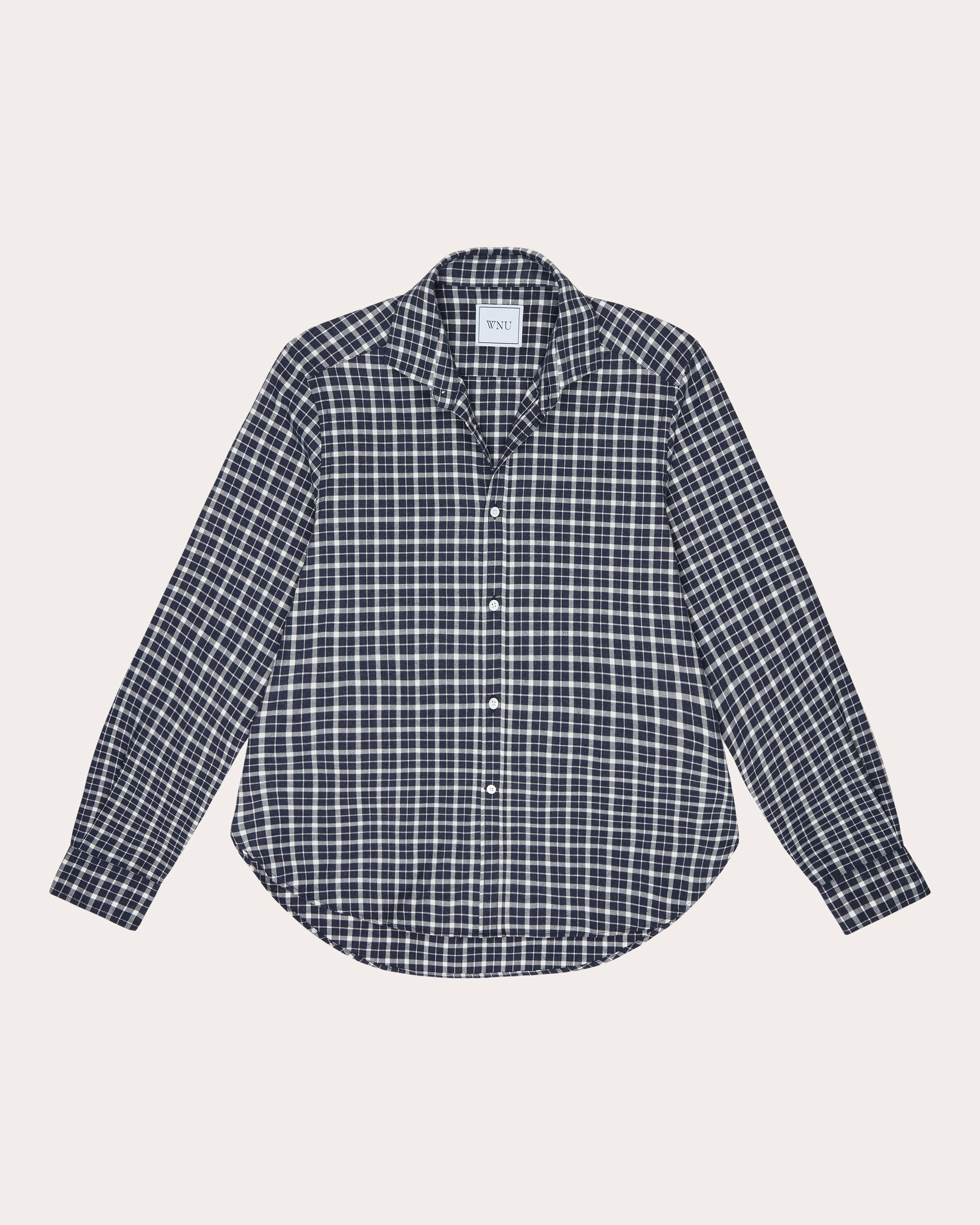 The Classic Brushed Plaid Cotton Shirt