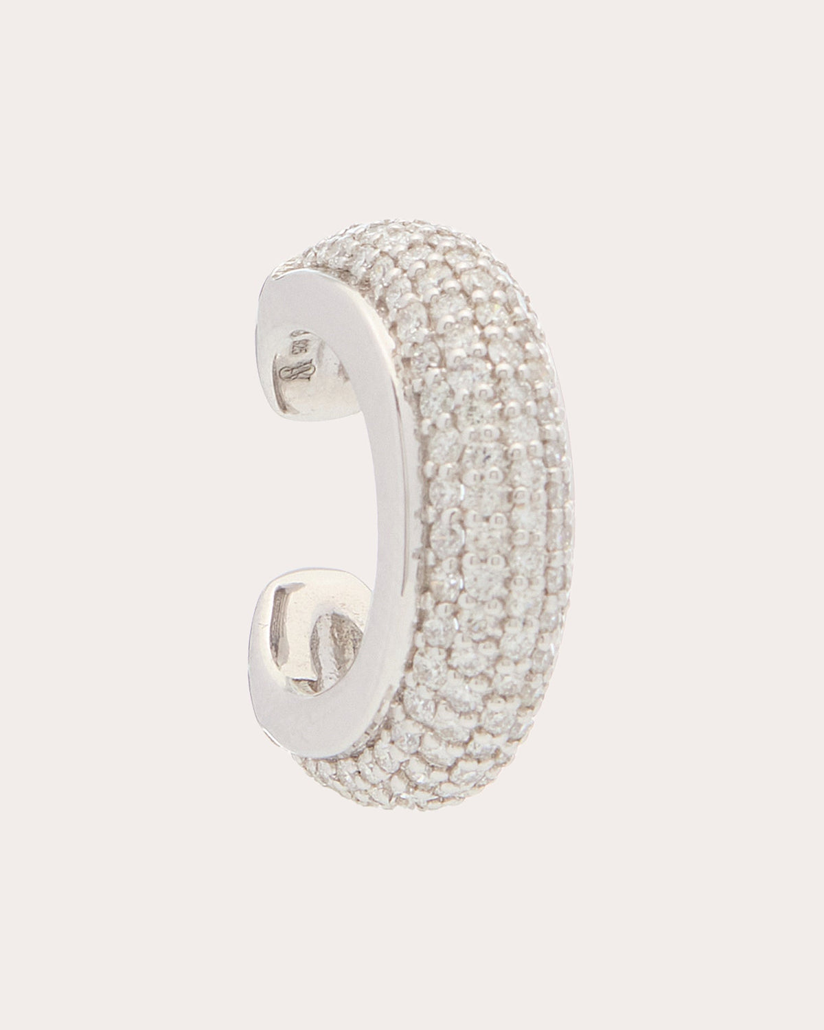 Diamond Pavé Luna Ear Cuff