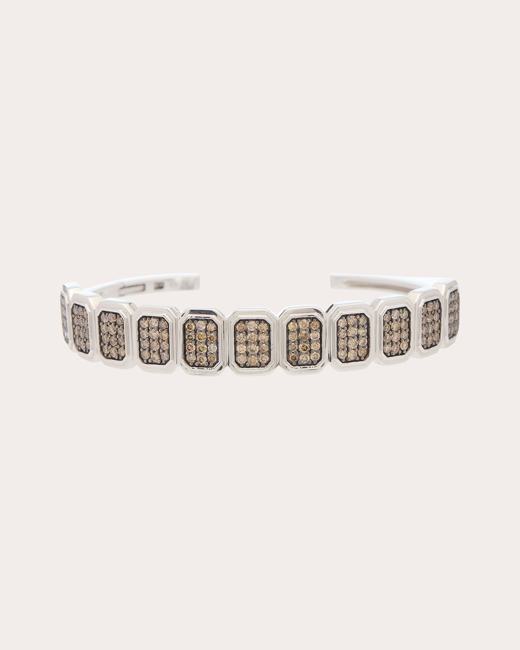 Brown Diamond Ray of Light Quatrum Cuff