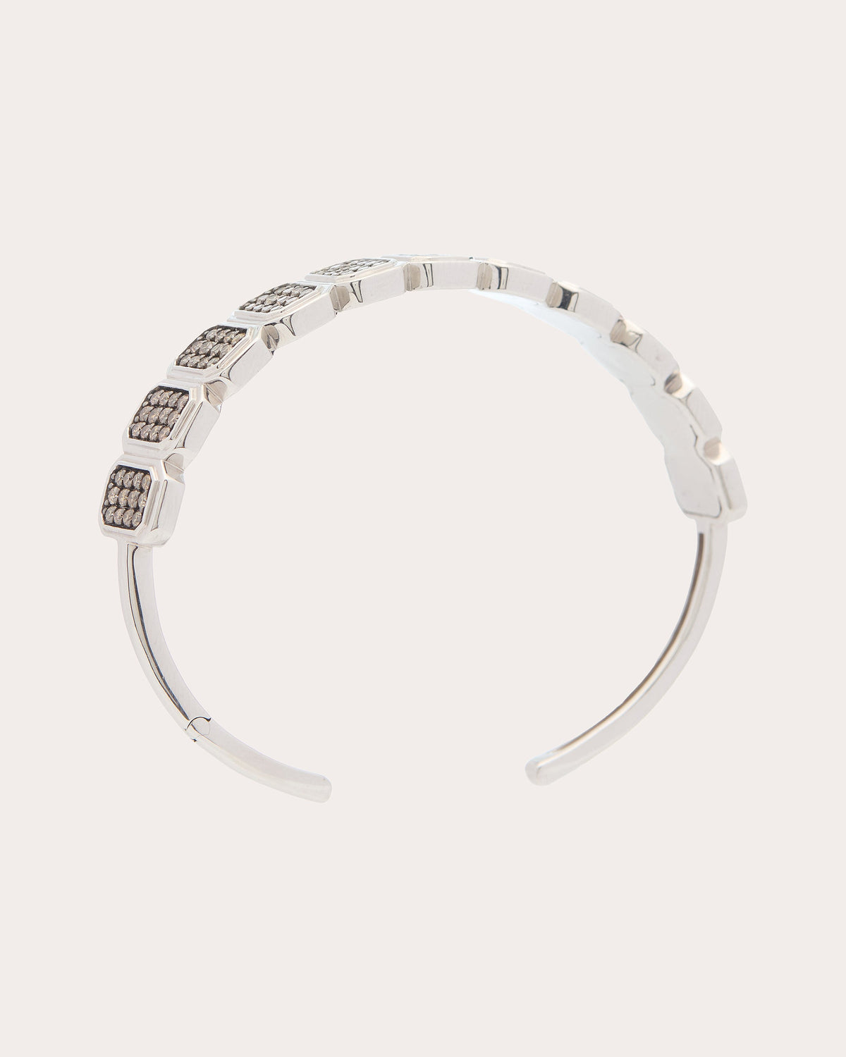 Brown Diamond Ray of Light Quatrum Cuff