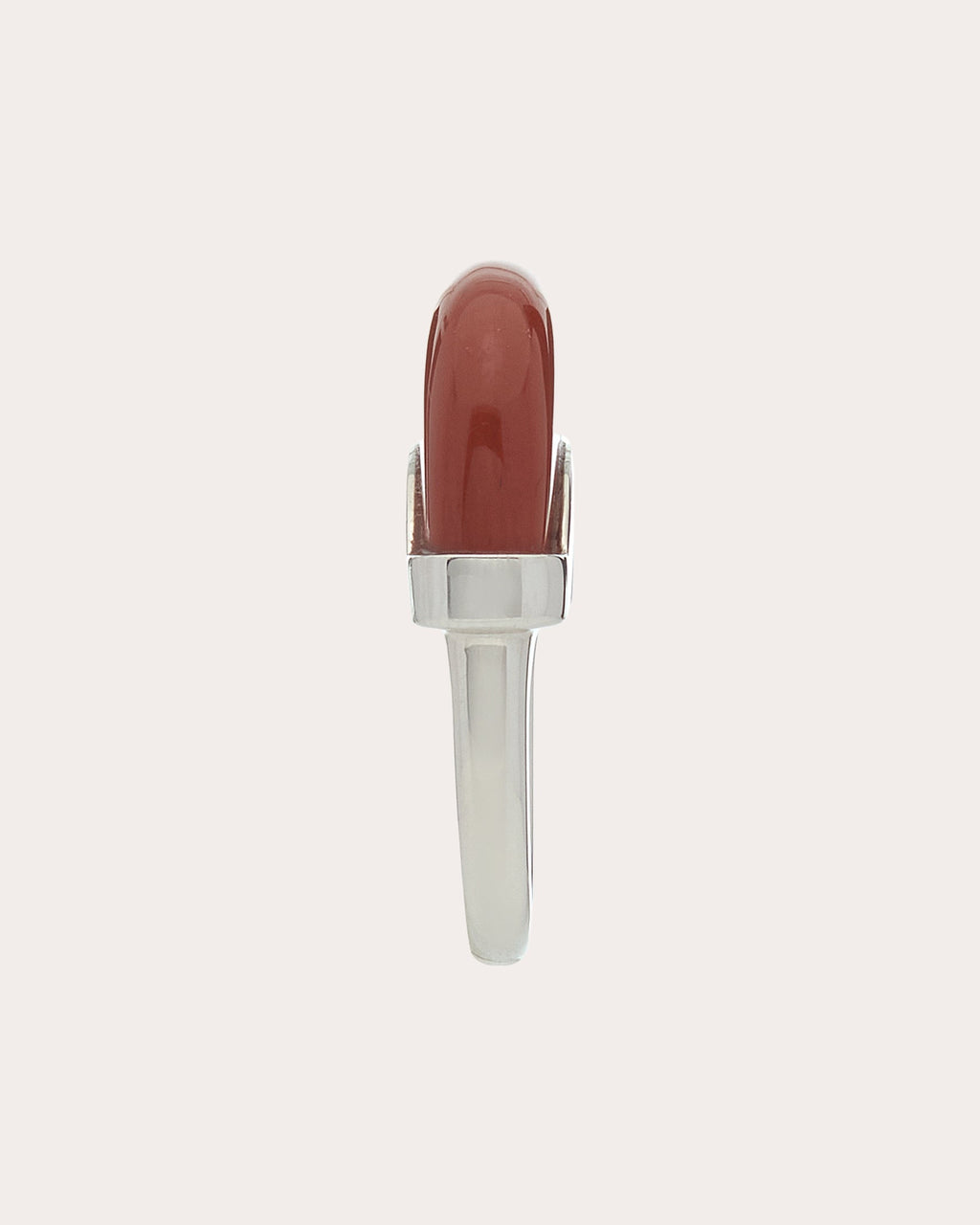 Red Jasper Luna Ring