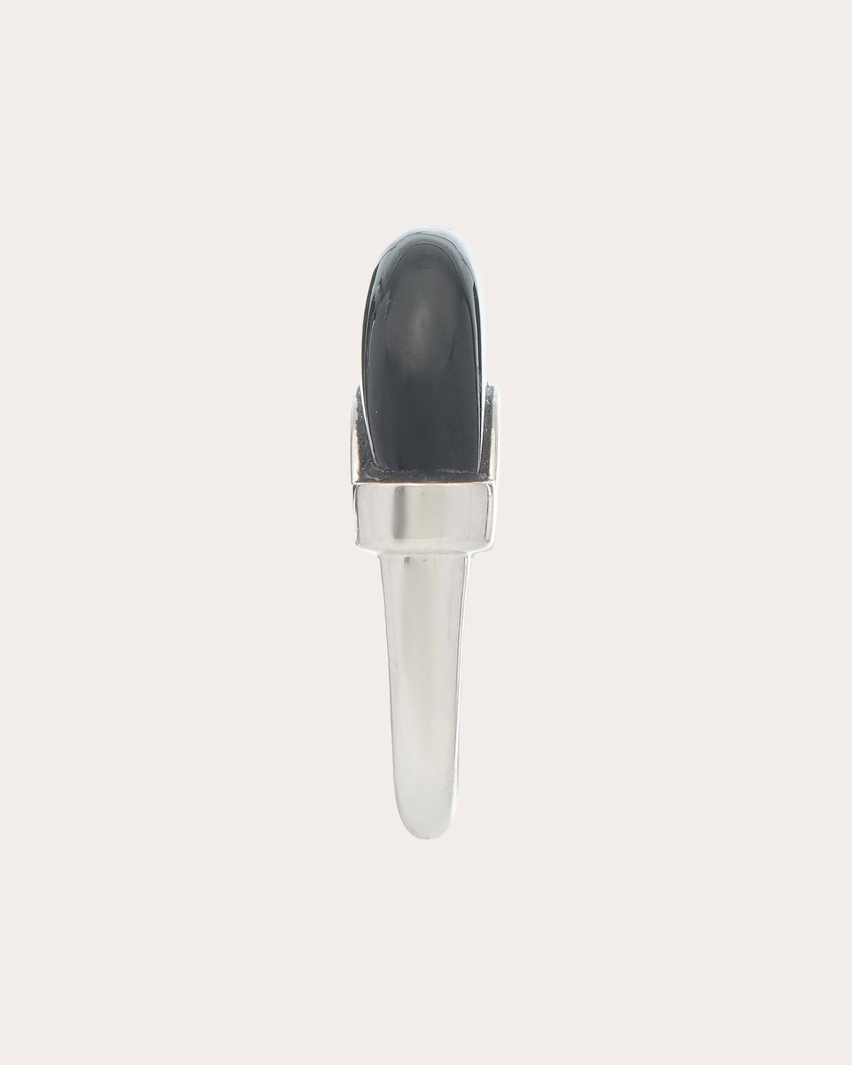 Black Onyx Luna Ring
