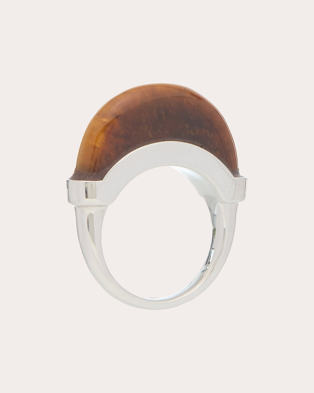 Tiger's Eye Luna Ring