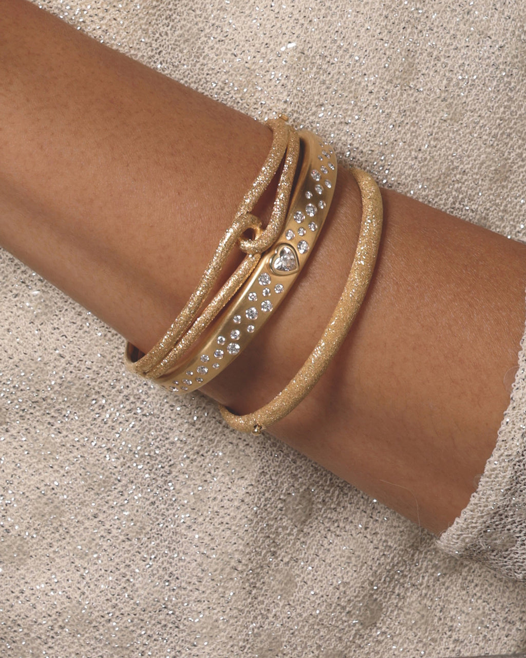 18k Gold Cosmic Dust Bracelet
