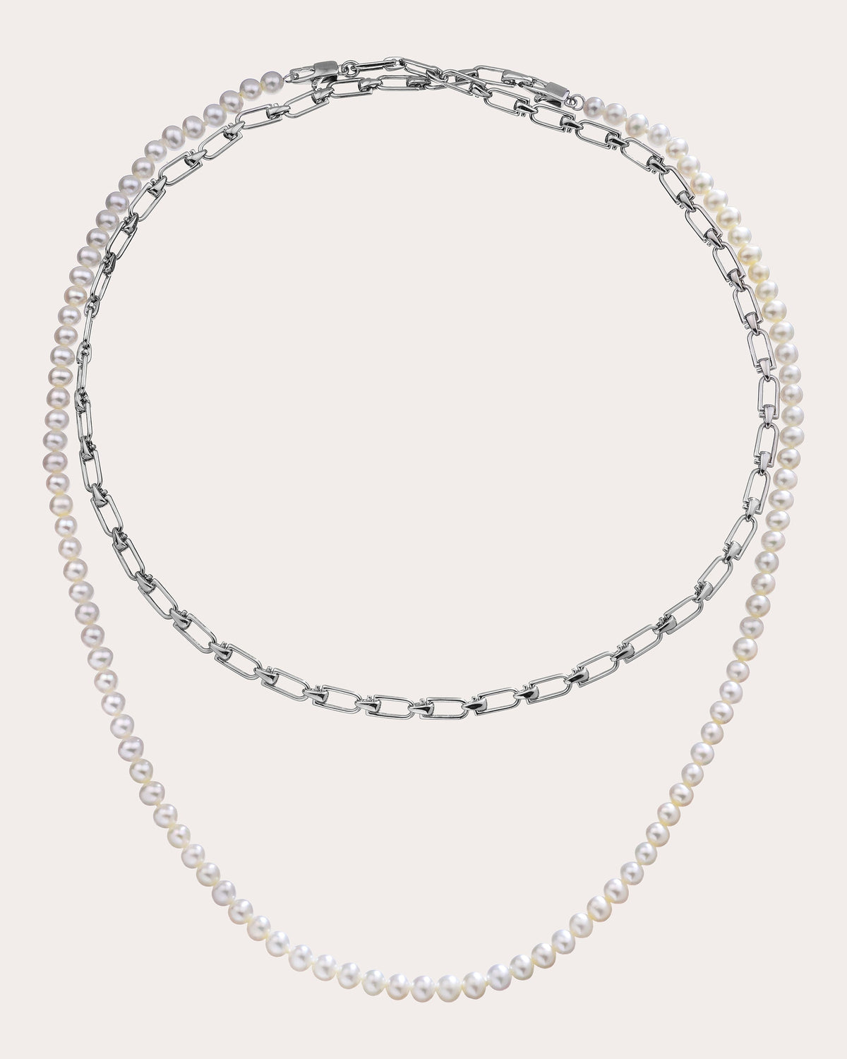 Freshwater Pearl Double Reine Necklace