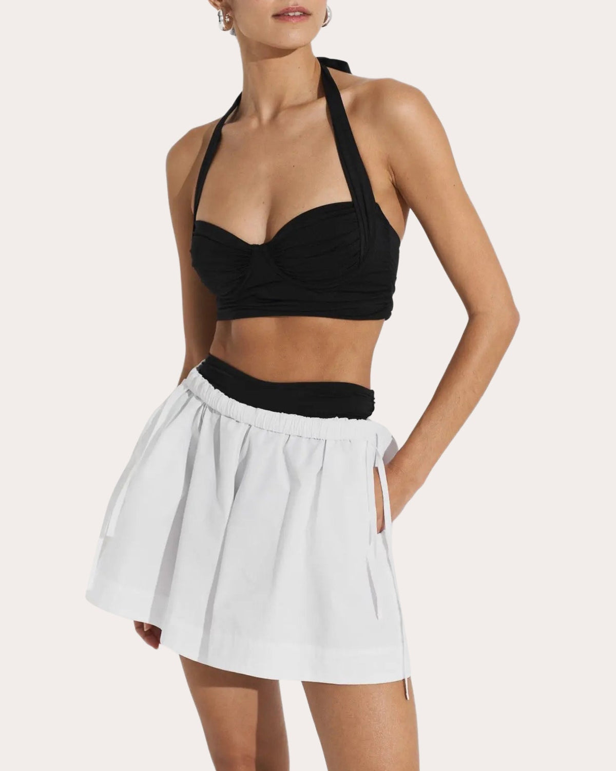 Drift Cotton Poplin Pull-On Shorts