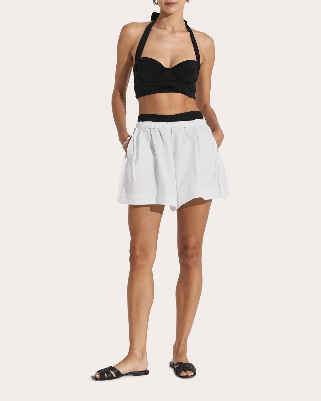 Drift Cotton Poplin Pull-On Shorts