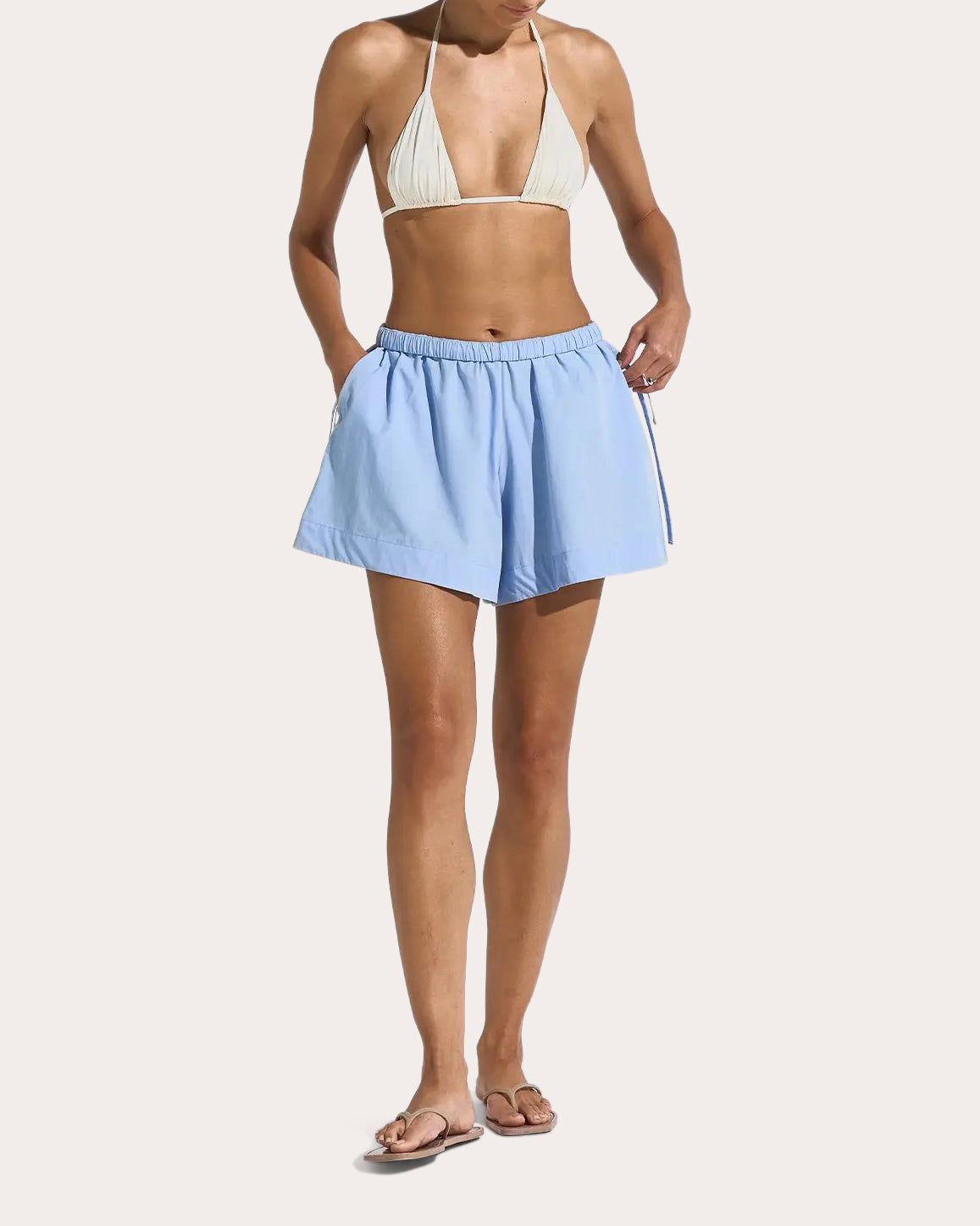 Drift Cotton Poplin Pull-On Shorts