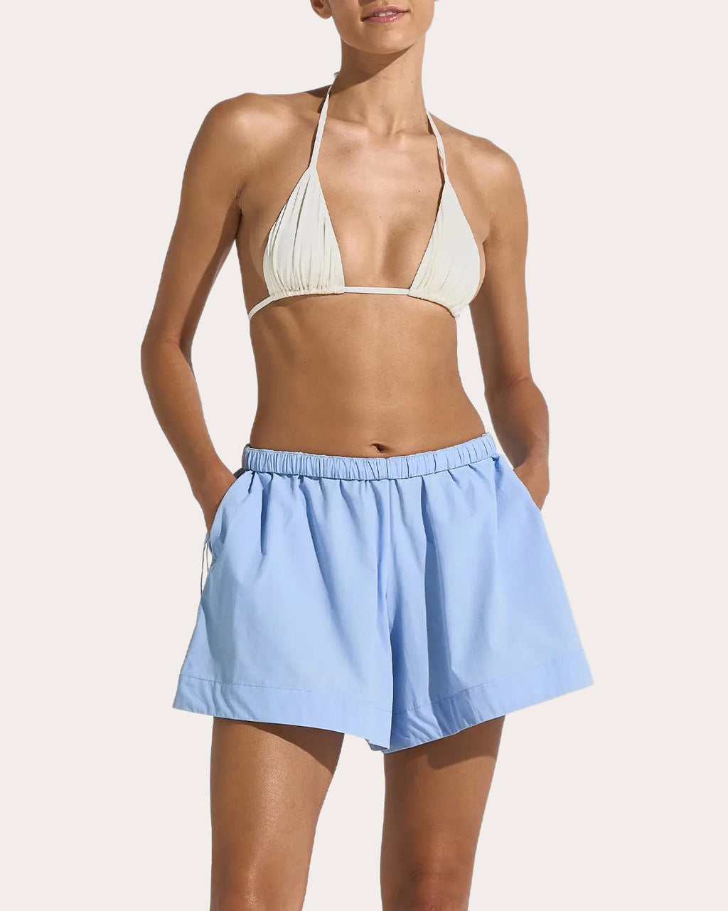 Drift Cotton Poplin Pull-On Shorts