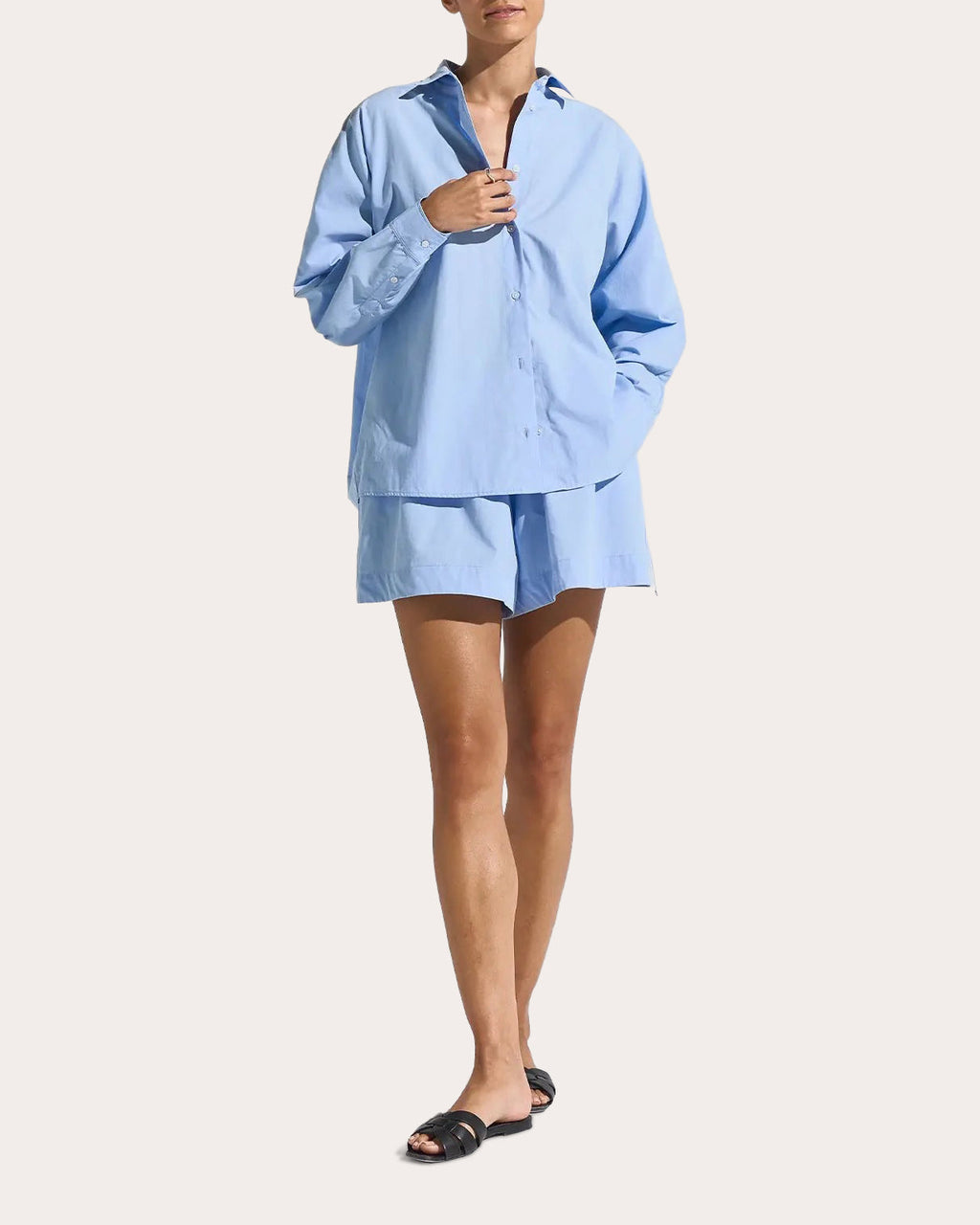 Drift Cotton Poplin Pull-On Shorts