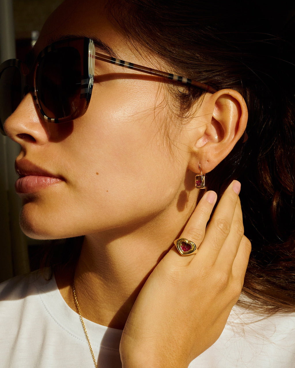 Ruby Afeto Signet Ring