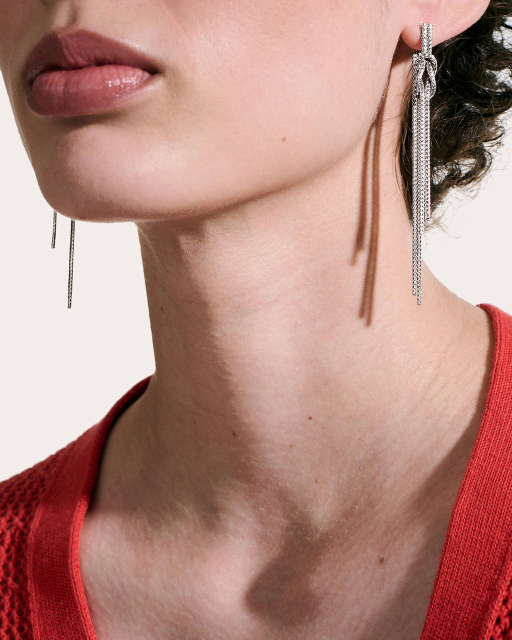 Love Knot Drop Earrings