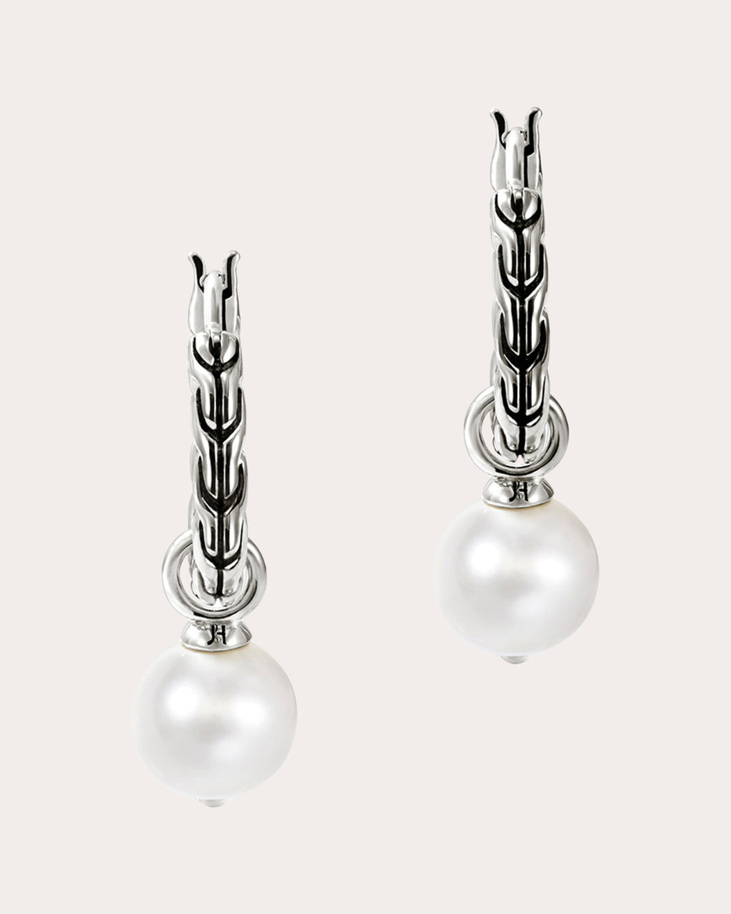 Cultured Pearl JH Essential Hoop Earrings