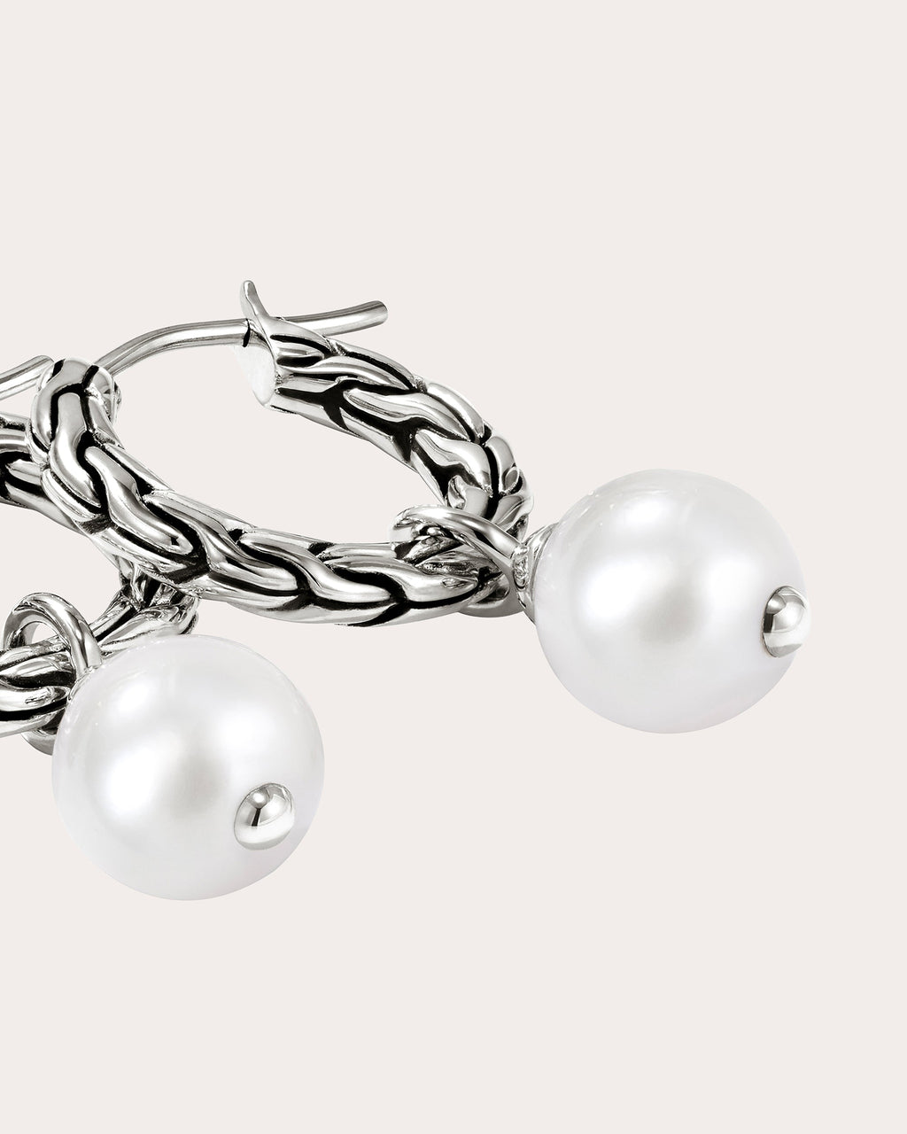 Cultured Pearl JH Essential Hoop Earrings
