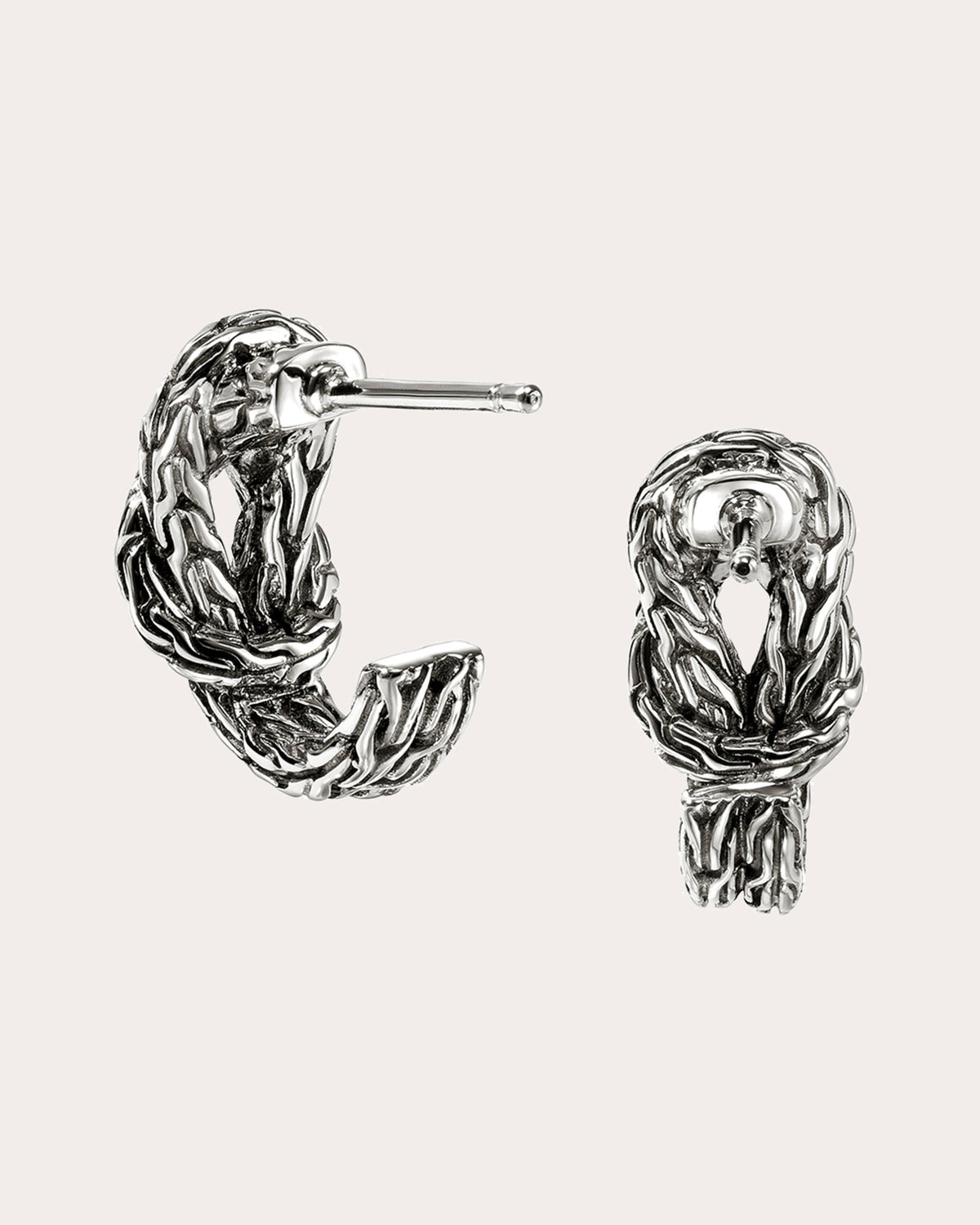 Love Knot Hoop Earrings