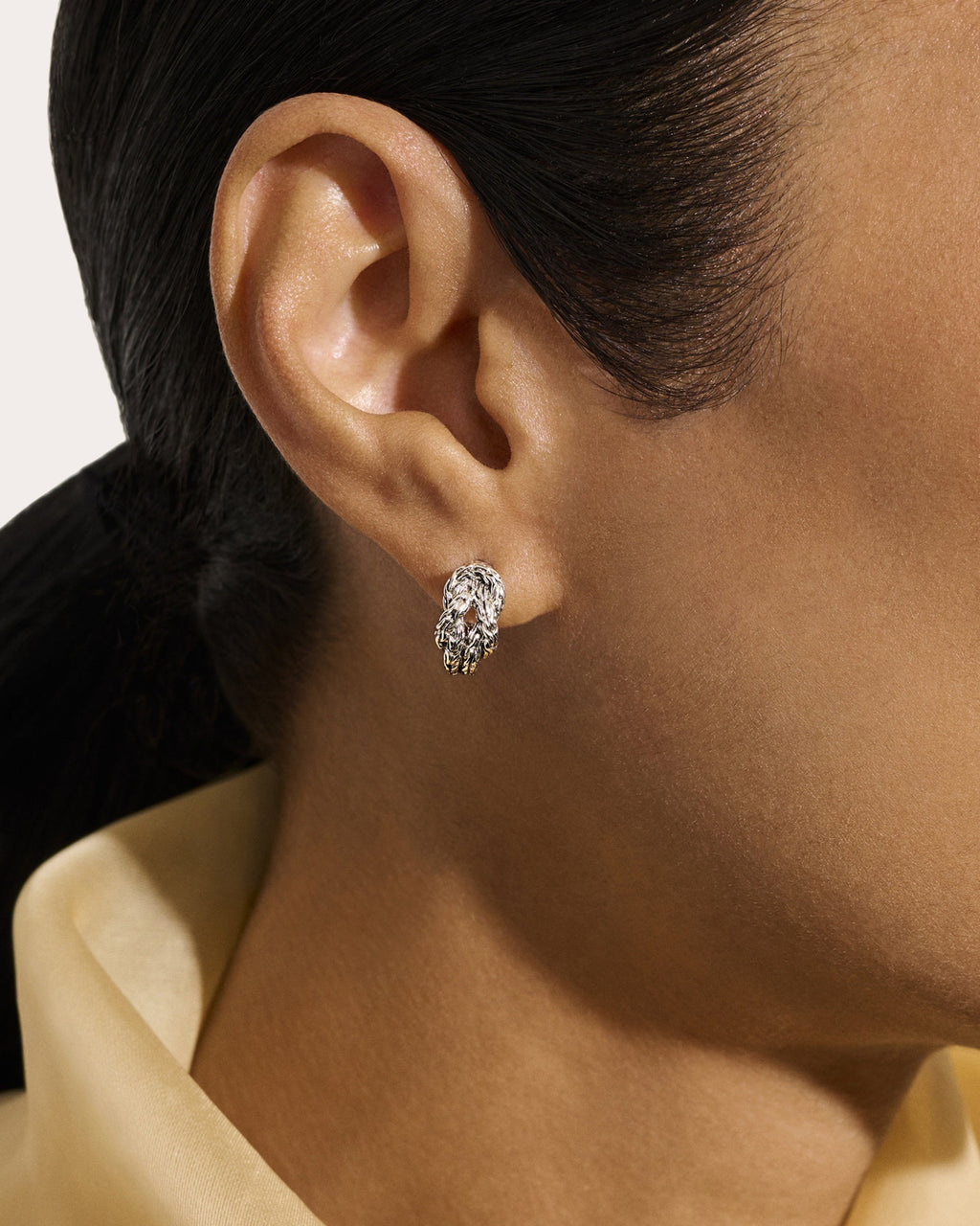 Love Knot Hoop Earrings
