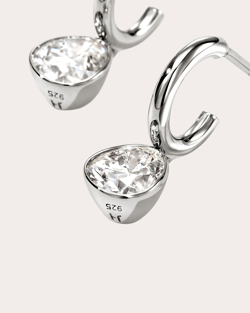 Diamond JH Lovestruck™ Hoop Earrings