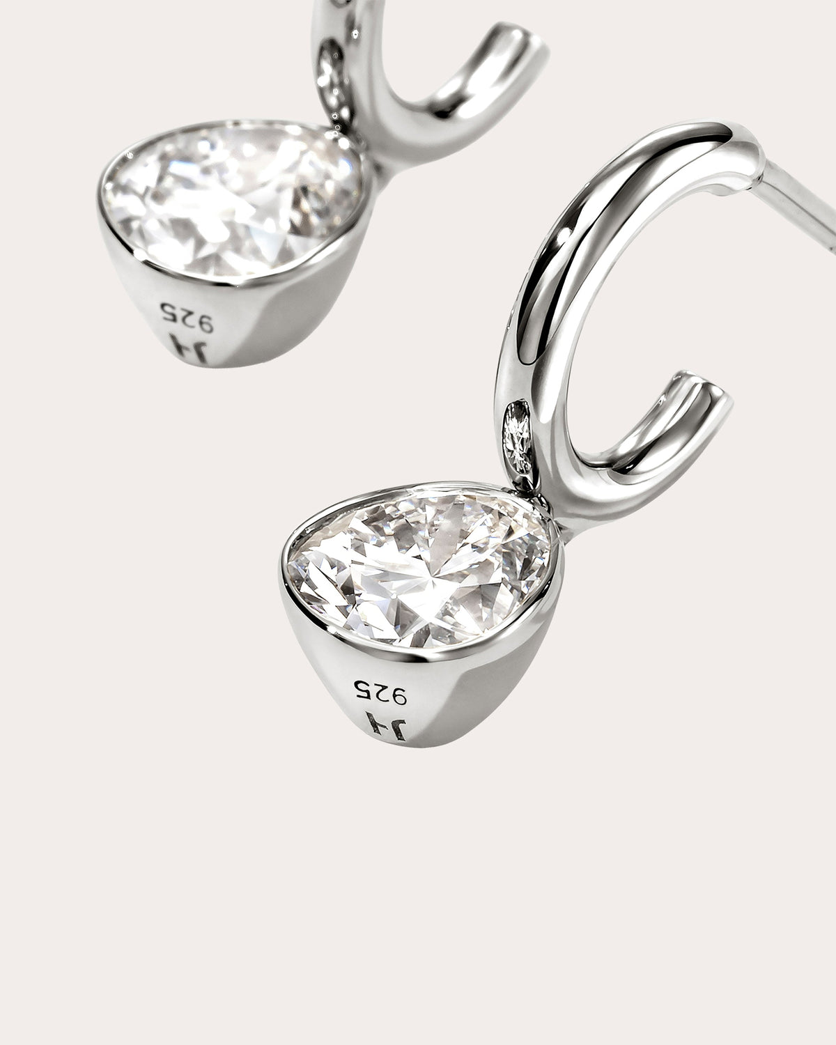 Diamond JH Lovestruck™ Hoop Earrings