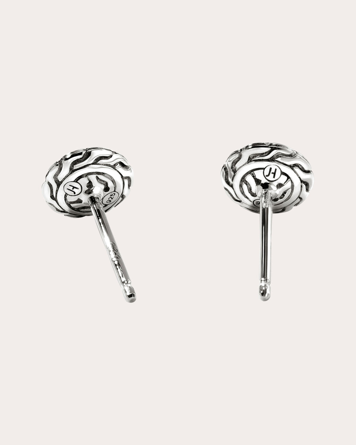 Black Sapphire JH Essential Pavé Stud Earrings