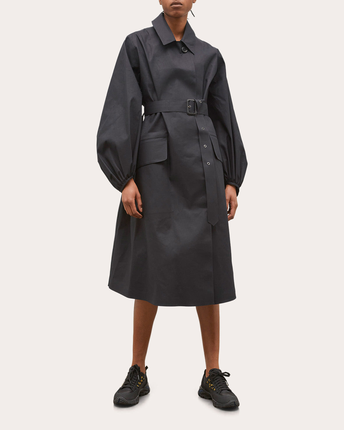 Helen Bonded-Cotton Coat