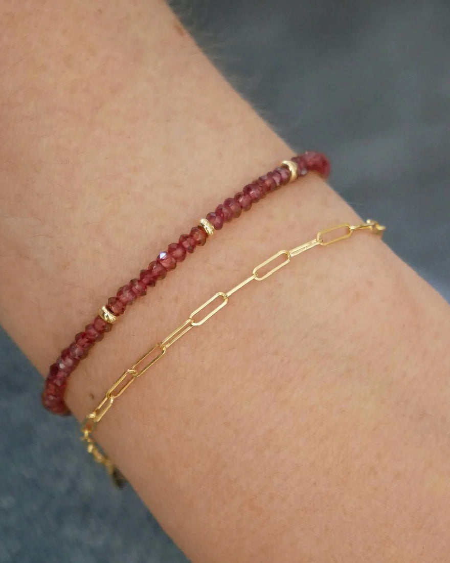 14k Gold Mini Lola Chain Bracelet