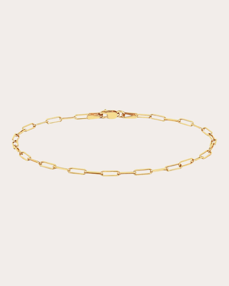 14k Gold Mini Lola Chain Bracelet