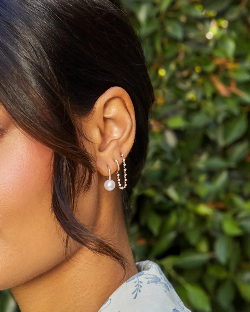 Freshwater Pearl Ball Drop Earrings