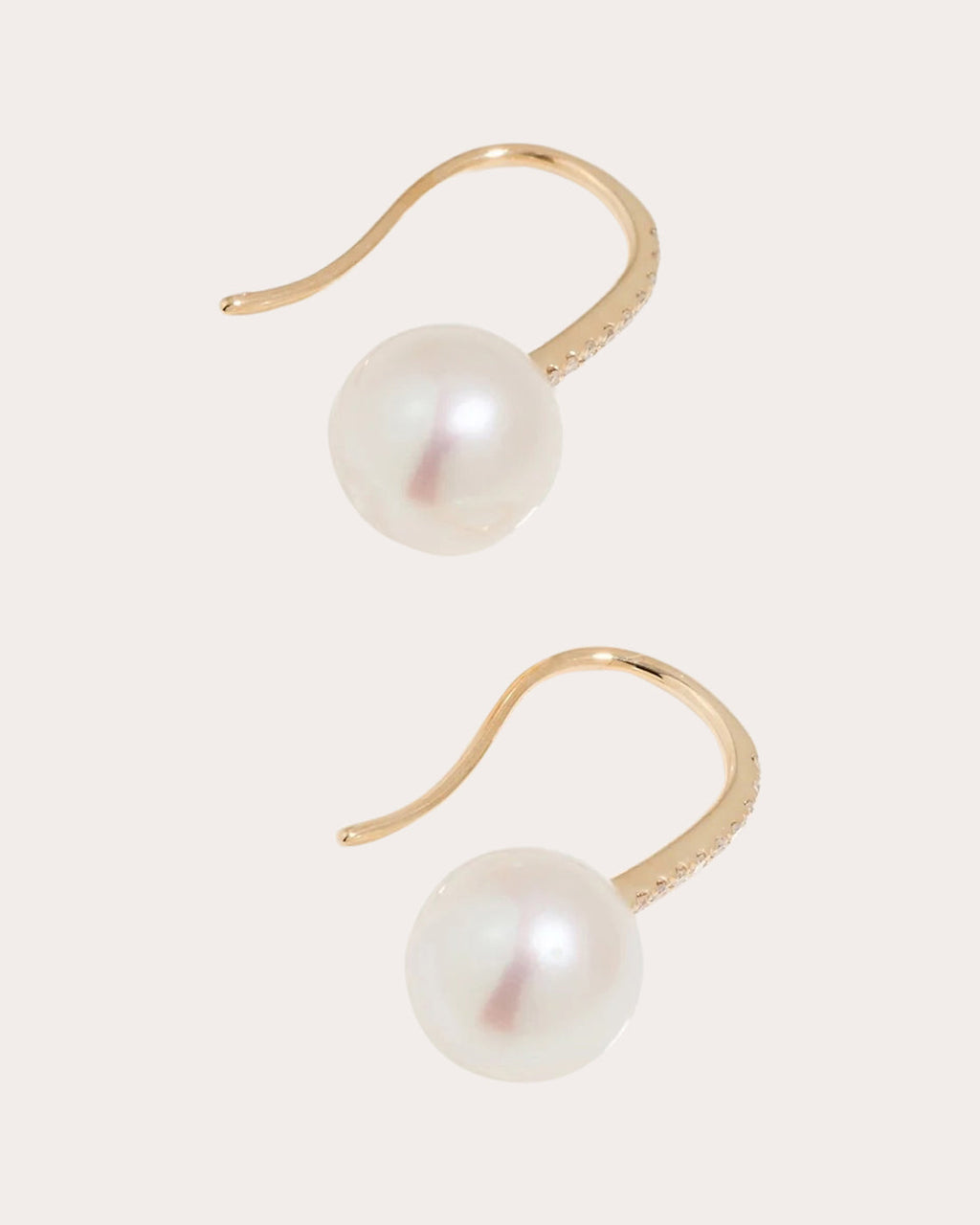 Freshwater Pearl Ball Drop Earrings