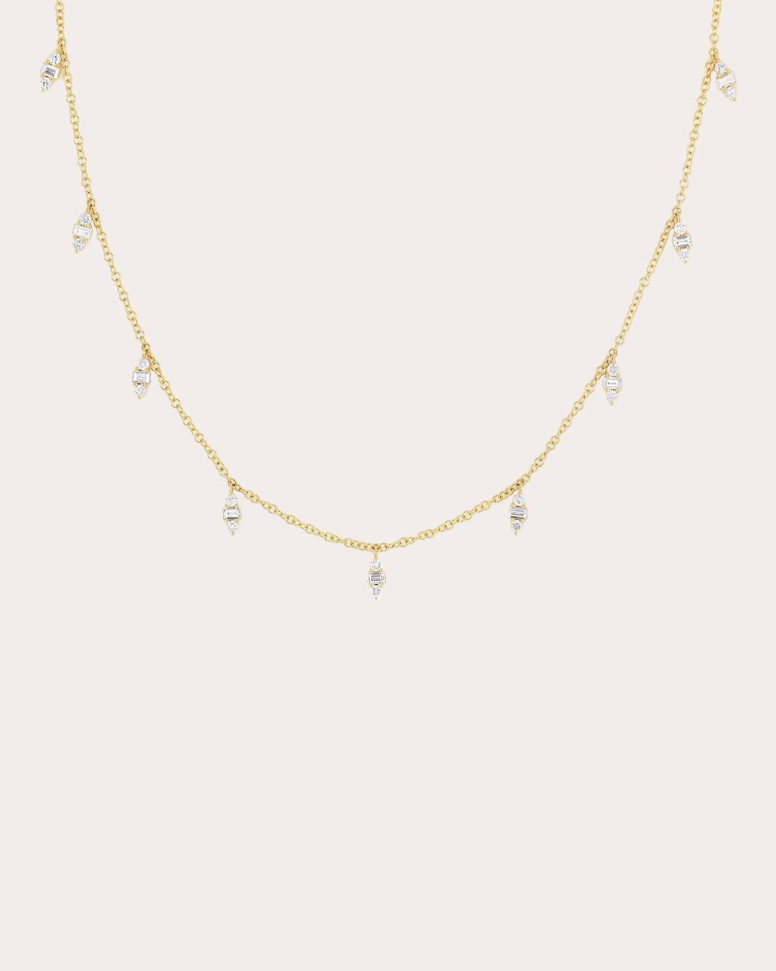Diamond Mia Station Necklace