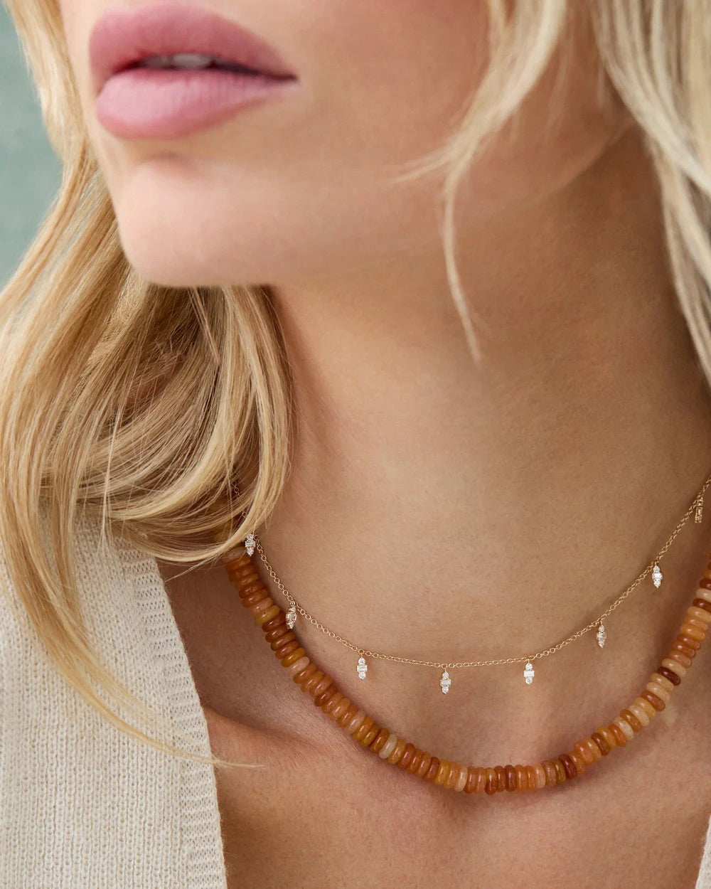 Diamond Mia Station Necklace