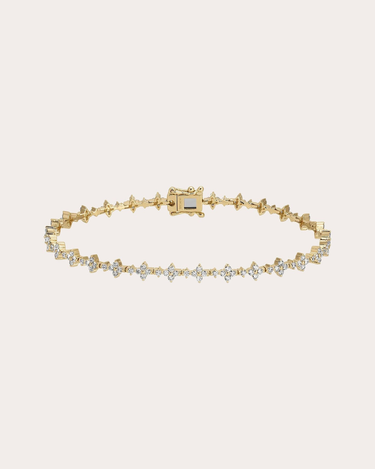 Diamond Fleur Eternity Bracelet