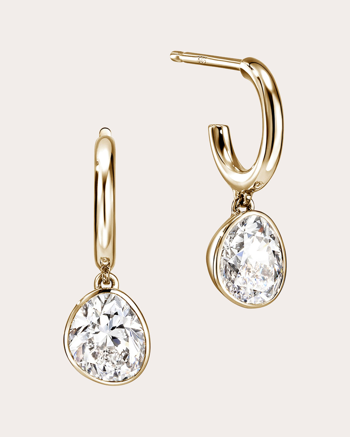 Diamond & 14k Gold JH Lovestruck™ Hoop Earrings