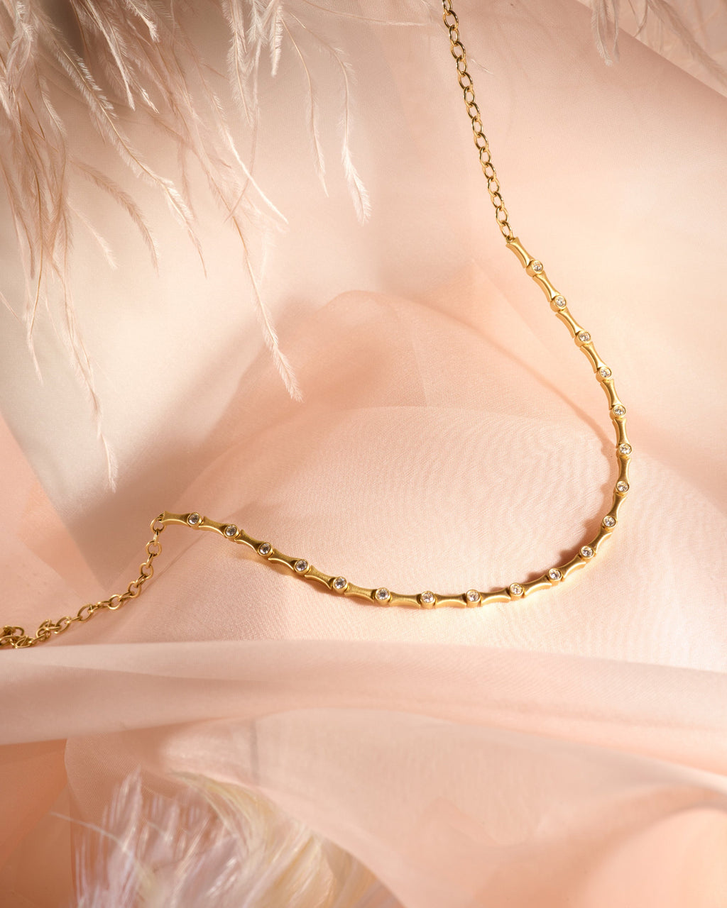 Diamond & 18k Gold Stability Necklace