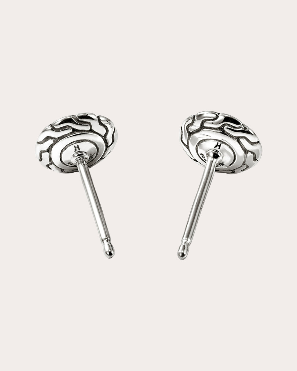 Two-Tone JH Essential Stud Earrings