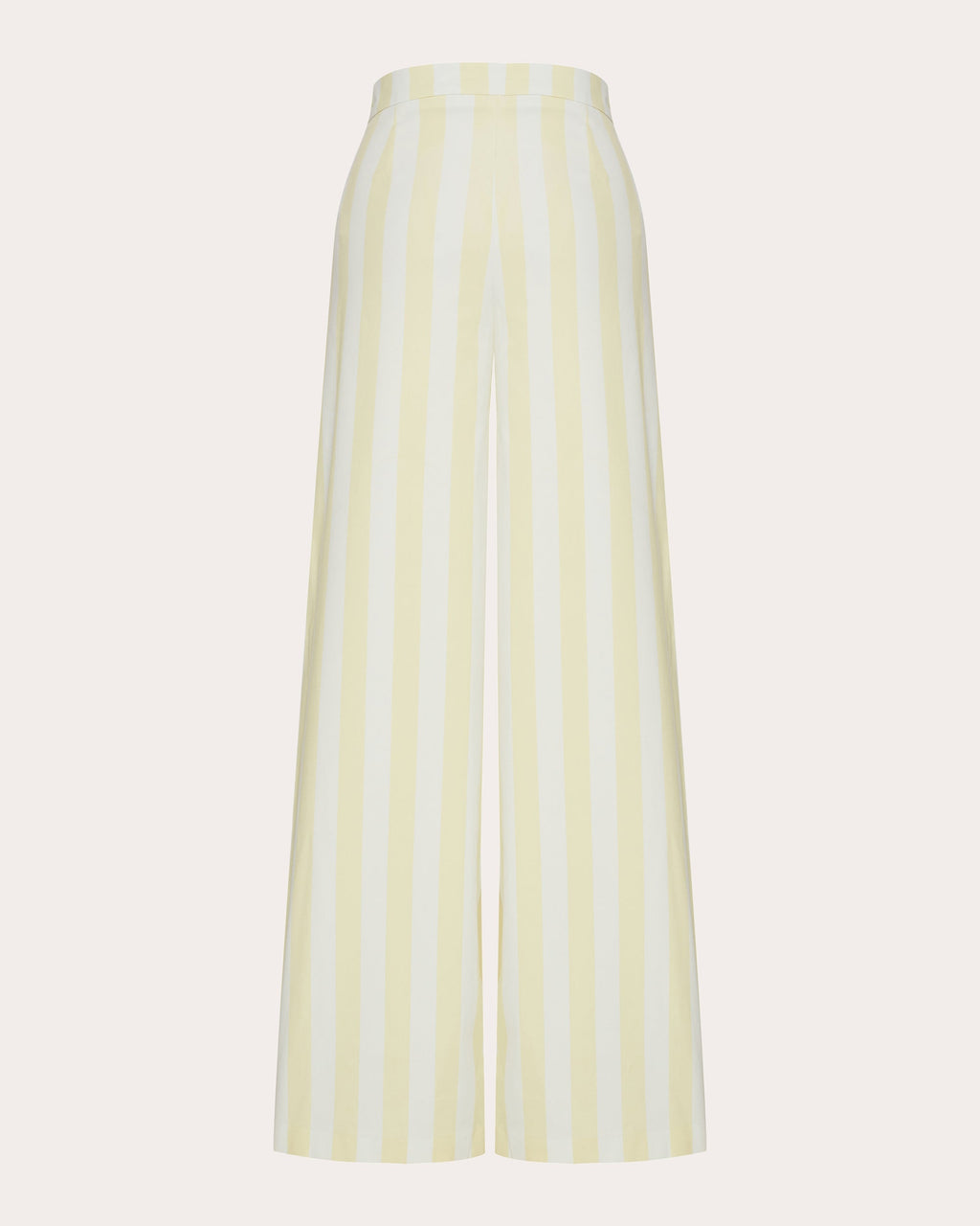 Eclipse Striped Cotton Wide-Leg Pants