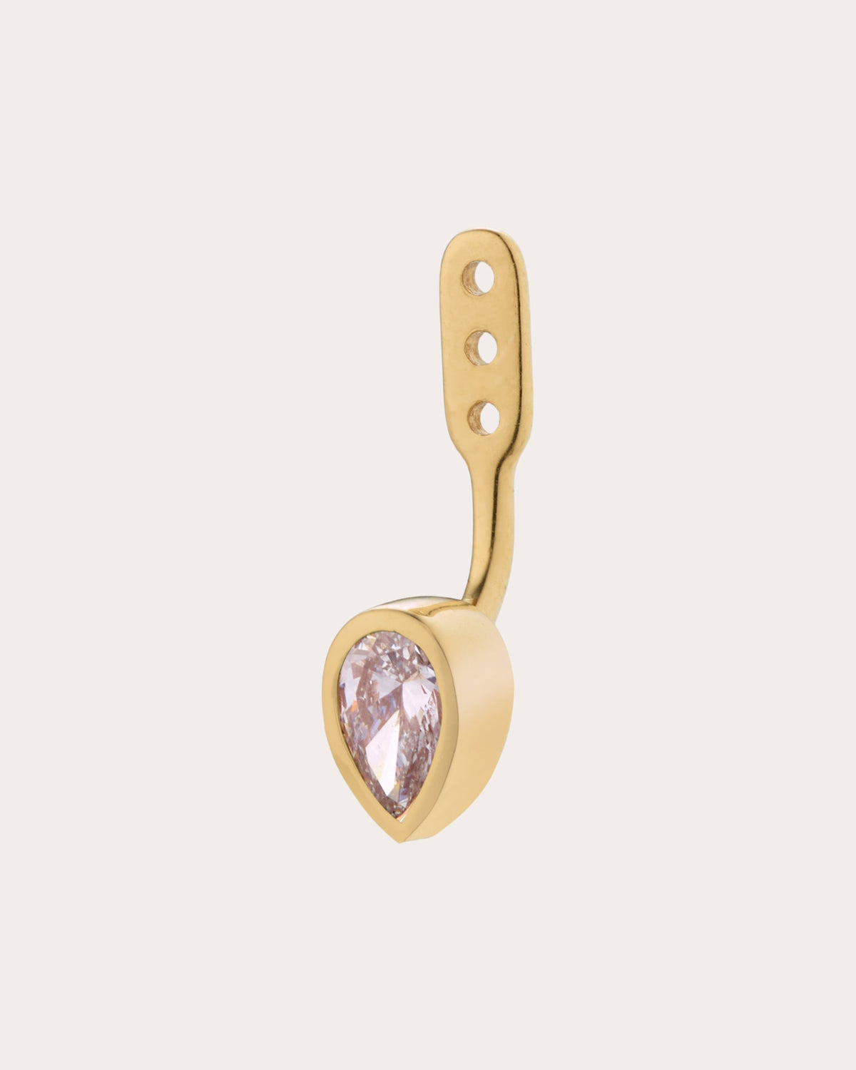 Diamond & 18k Gold Aegis Ear Jacket