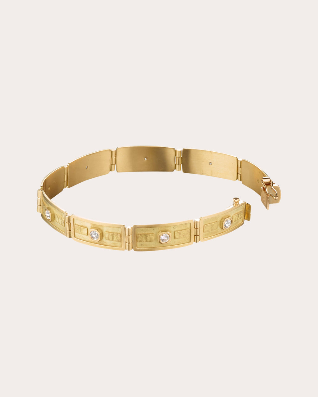 Diamond & 18k Gold Protection Bracelet