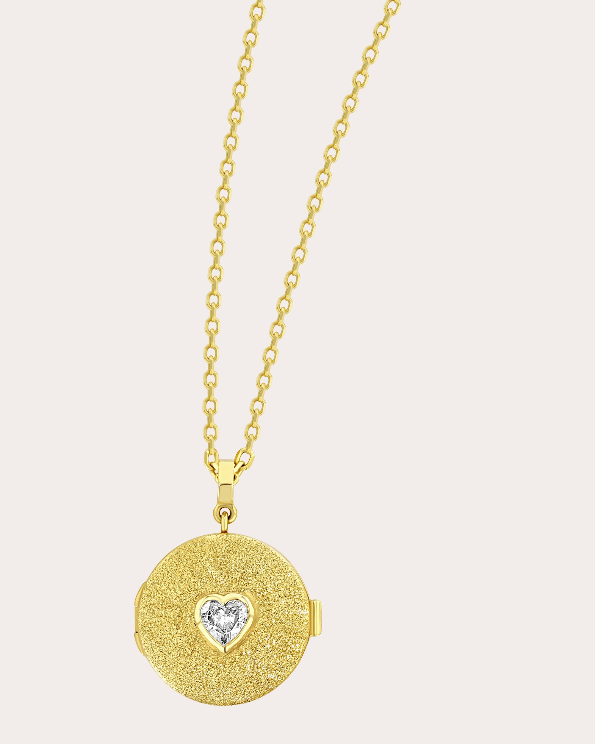 Diamond & 18k Gold Enchanted Locket Necklace