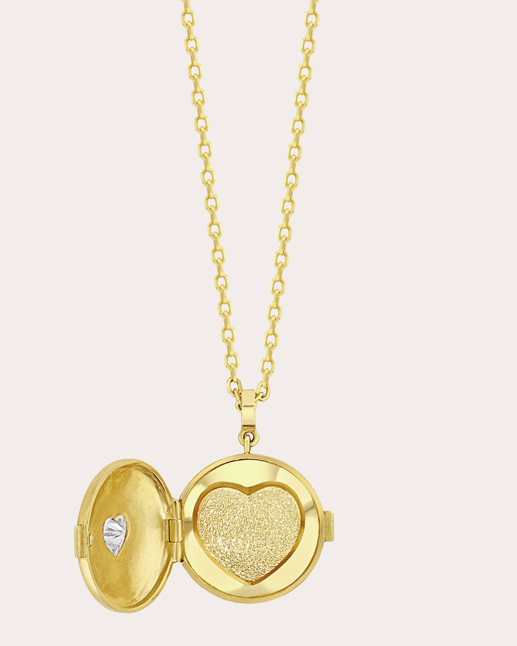 Diamond & 18k Gold Enchanted Locket Necklace