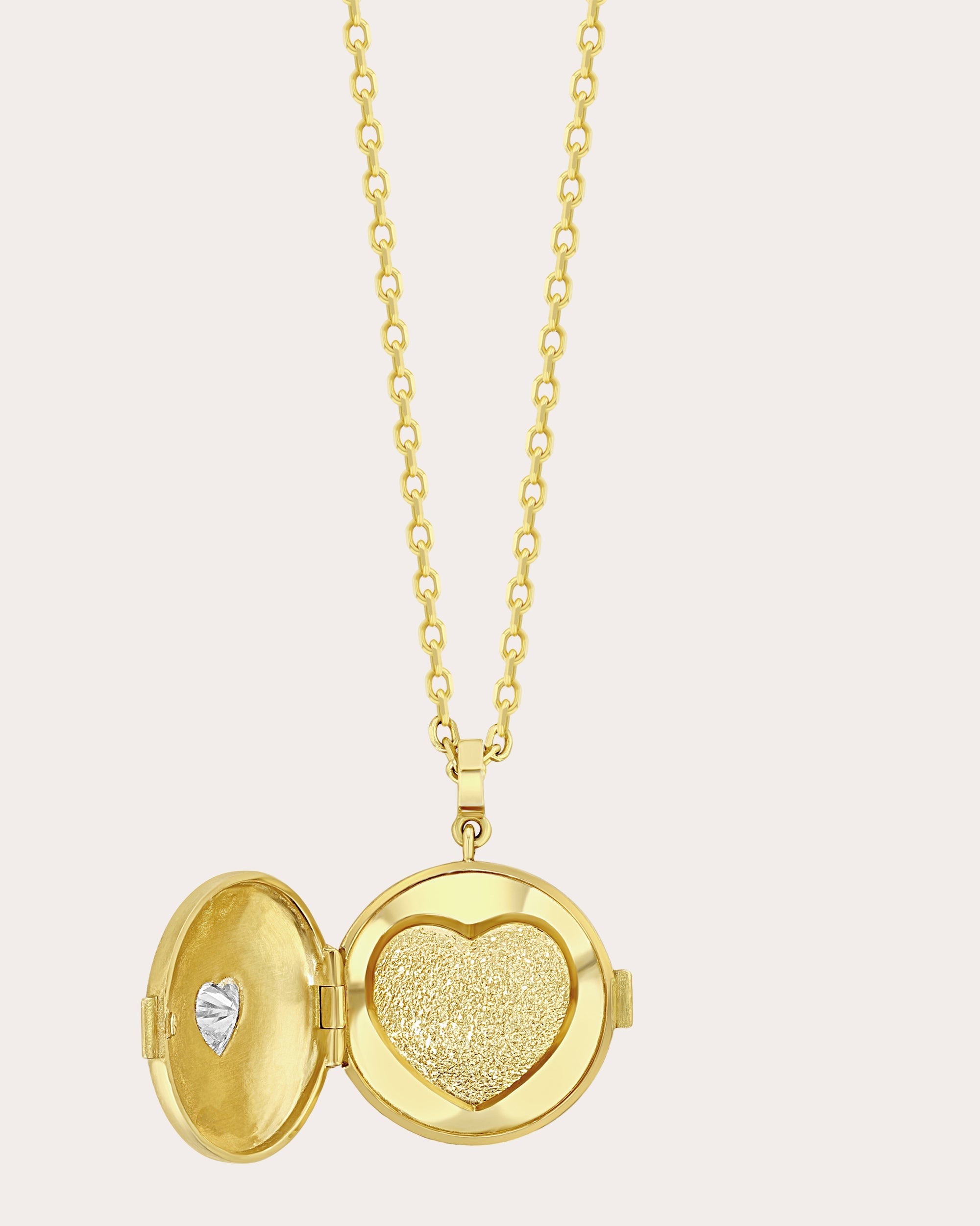 Diamond & 18k Gold Enchanted Locket Necklace