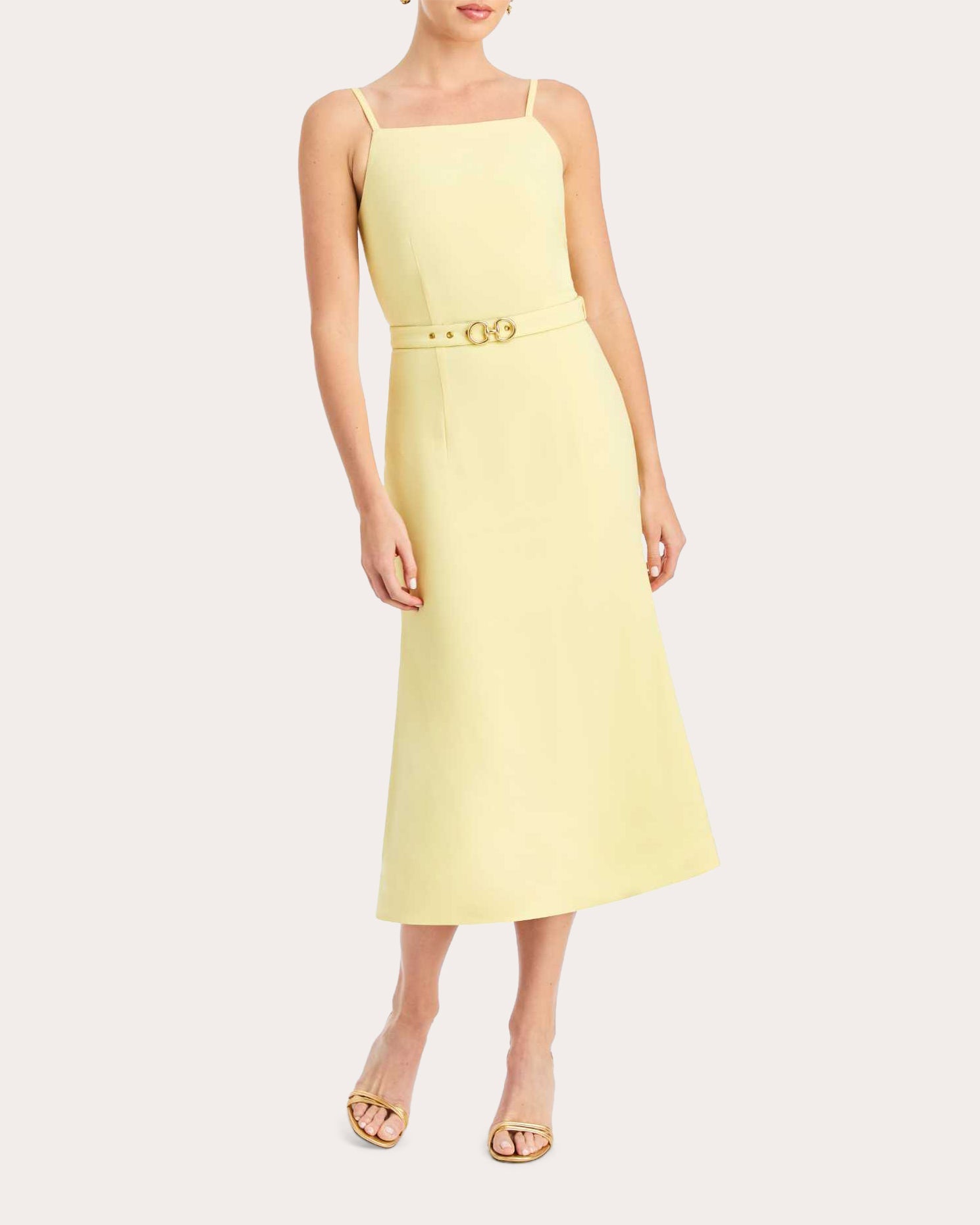 Eugenia Floral Crepe Reversible Midi Dress