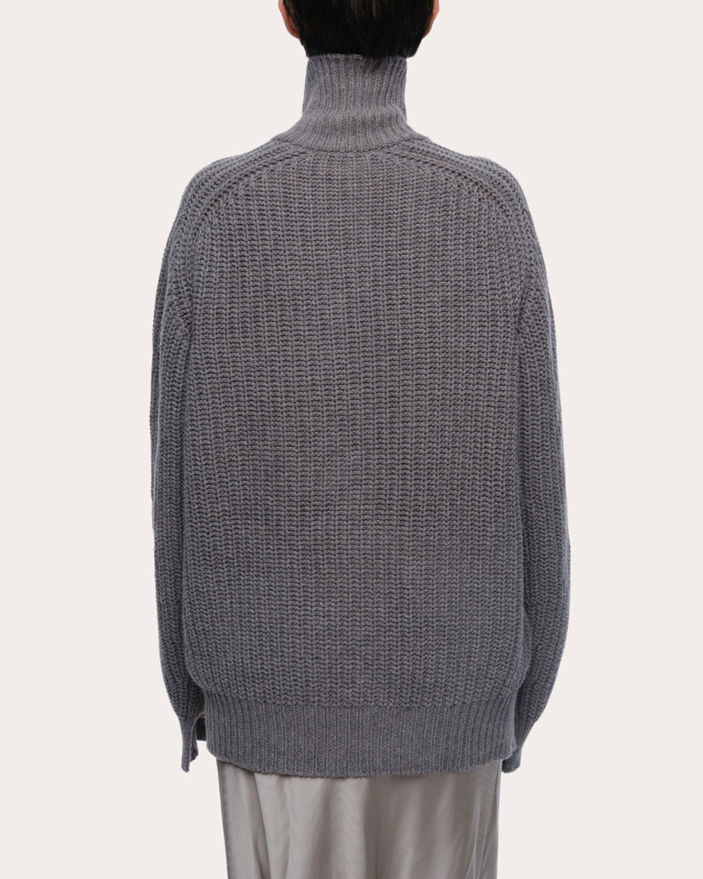Dakota Cashmere Wool Paneled Zip Cardigan