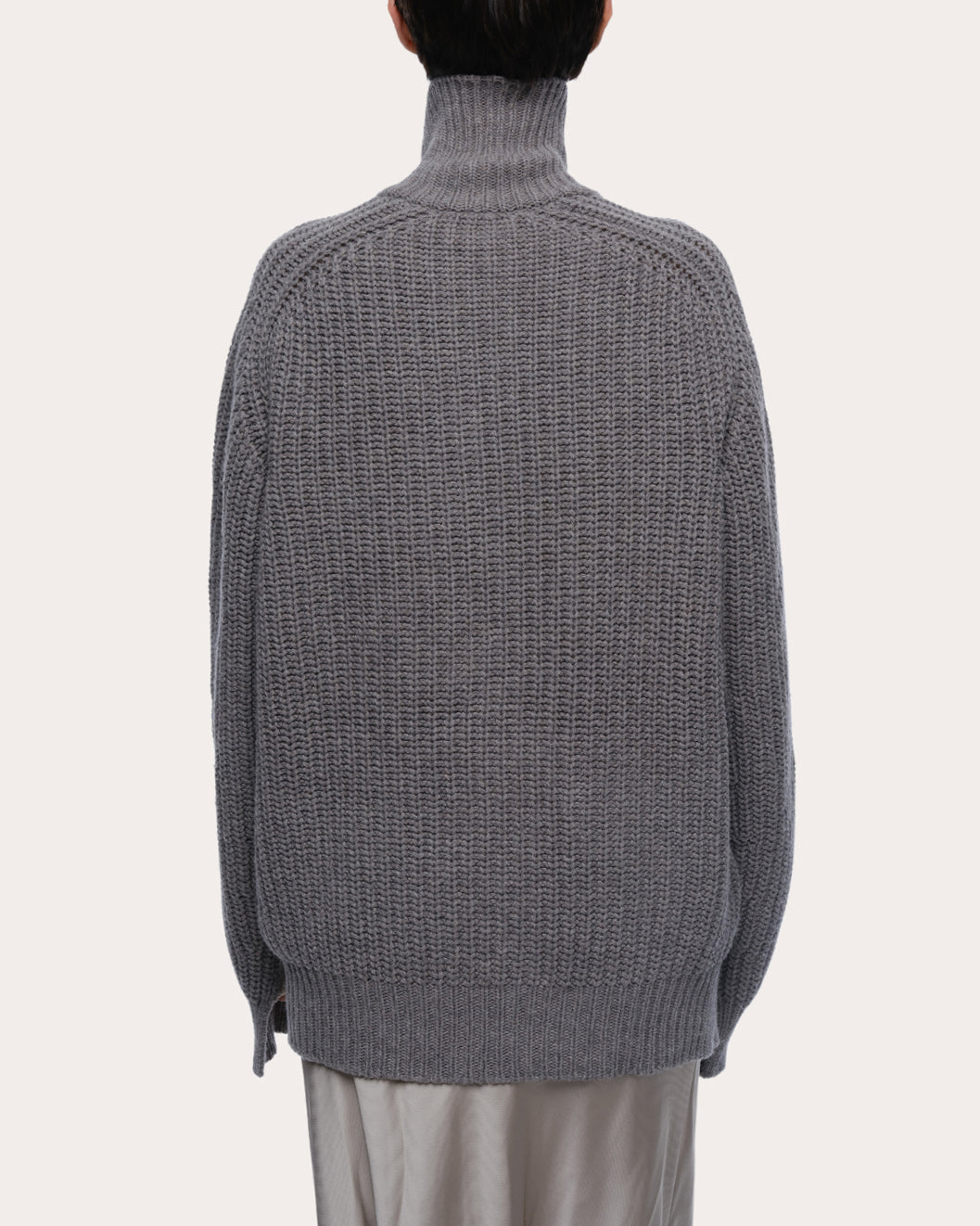 Dakota Cashmere Wool Paneled Zip Cardigan