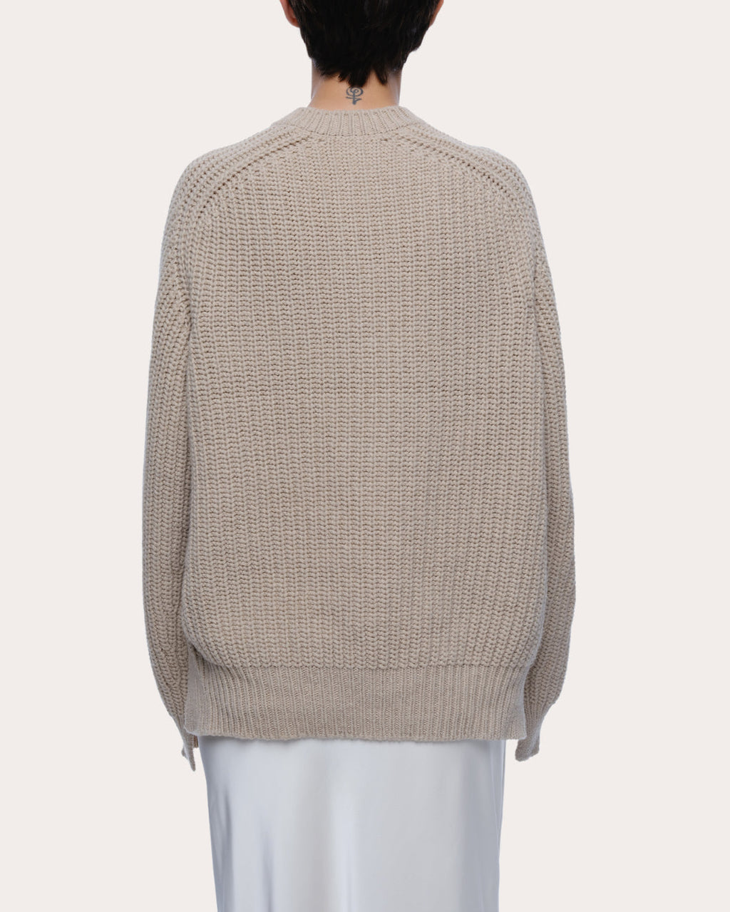 Max Cashmere Wool Paneled Sweater