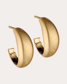 18k Gold Fairy Dust Hoop Earrings