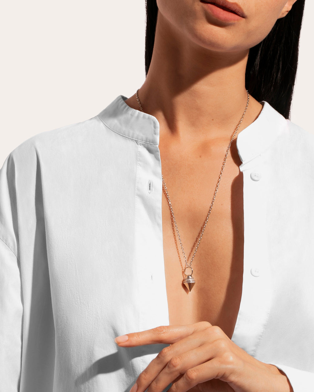 Diamond Anyway Pendant Necklace