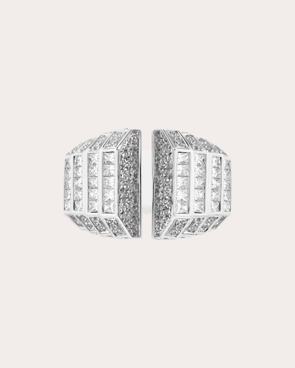 Diamond Meaningful Open Ring