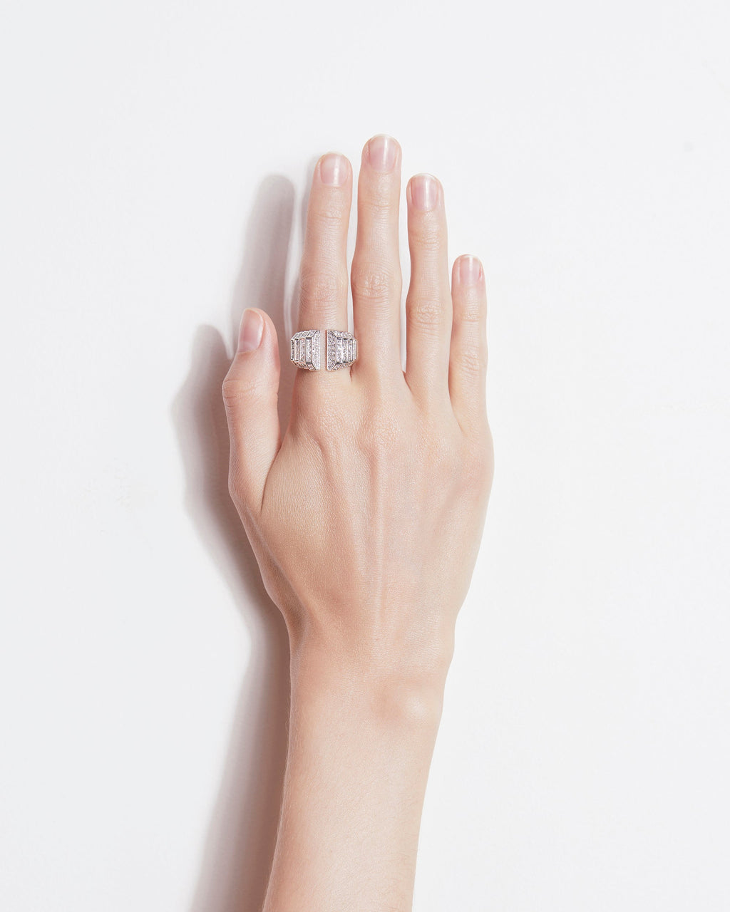 Diamond Meaningful Open Ring